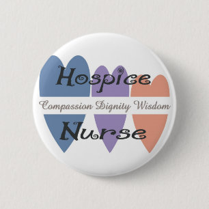 Pflegeheim-Krankenschwester-Geschenke Button