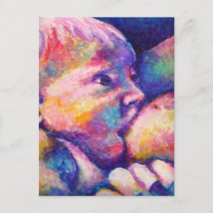 Pflegekind Postkarte