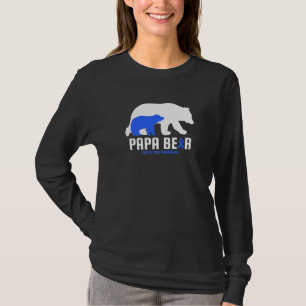 Pflegekinder-Bewusstseins-Tutelage Verwandter Papa T-Shirt