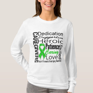Pflegekraft-Collagen-traumatische Hirnverletzung T-Shirt