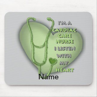 Pflegekräfte des grünen Herzens Mousepad