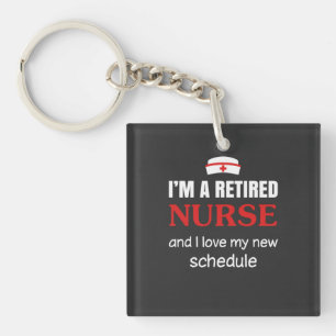 Pflegeleben Ich bin eine Krankenschwester Schlüsselanhänger