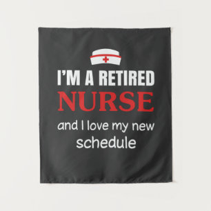 Pflegeleben Ich bin eine Krankenschwester Wandteppich