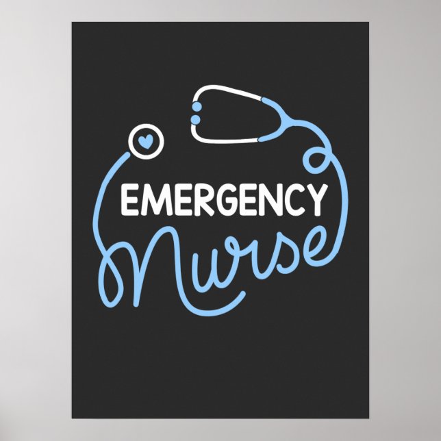 Pflegeleben | Krankenpflege in Notdiensten Poster (Vorne)