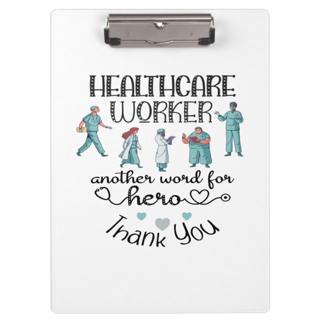 Pflegeleben | Krankenpfleger Klemmbrett (Vorderseite)