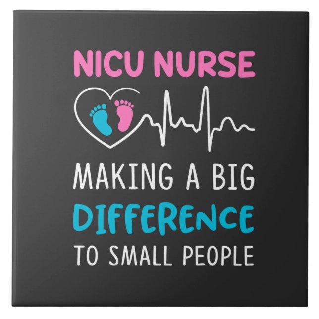 Pflegeleben | Nicu Nurse Fliese (Vorderseite)