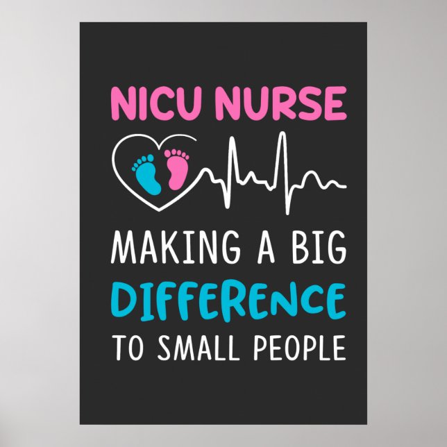 Pflegeleben | Nicu Nurse Poster (Vorne)