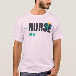 PFLEGEMODUS | Modernes Grafikdesign für Krankensch T-Shirt