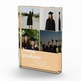 Pflegepersonal-Abschluss Fotoblock