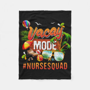 Pflegeurlaub Gruppe Nursesquad Fleecedecke
