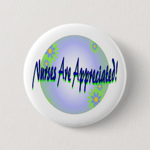 pflegt Anerkennungsknopf Button