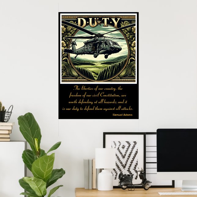 Pflicht: Hüterin der Grünen Poster (Heimbüro)