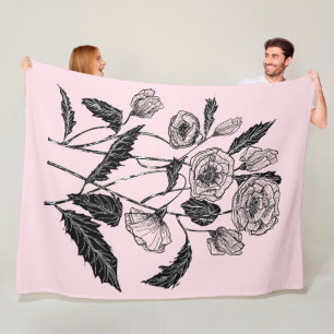 Pflücke Pink Fleece Blanket - Farbe auswählen