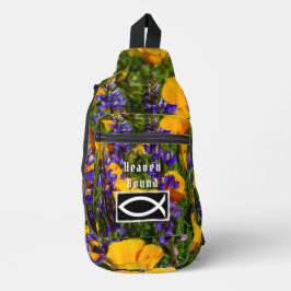 Pflücke und Lupine Heaven Bound Crossbody Bag
