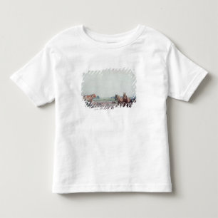 Pflug-Pferde Kleinkind T-shirt