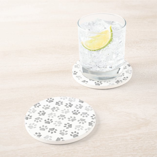 Pfosten aus Graupferd Getränkeuntersetzer (Seite)