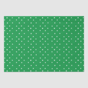 Pfosten aus Grün und Weiß Seidenpapier