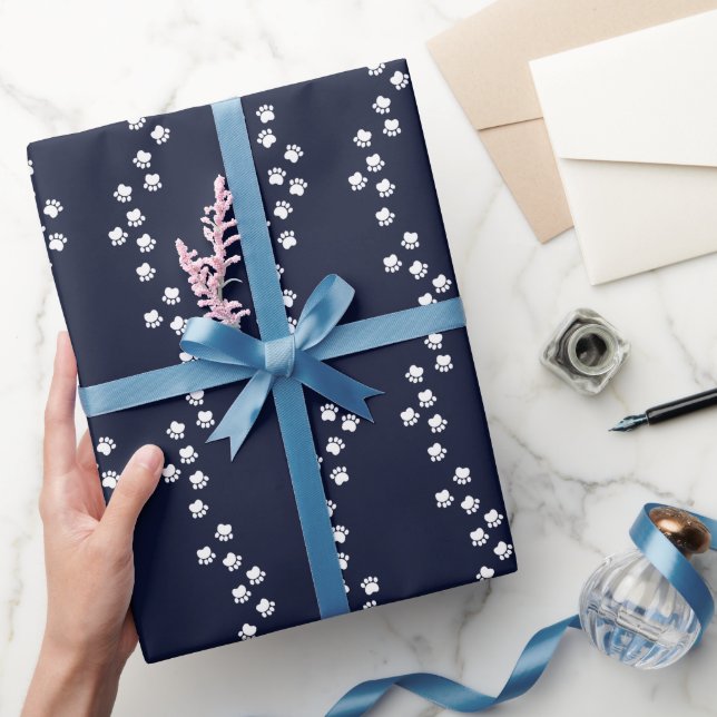 Pfosten für Hunde drucken Packpapier (Schenken)