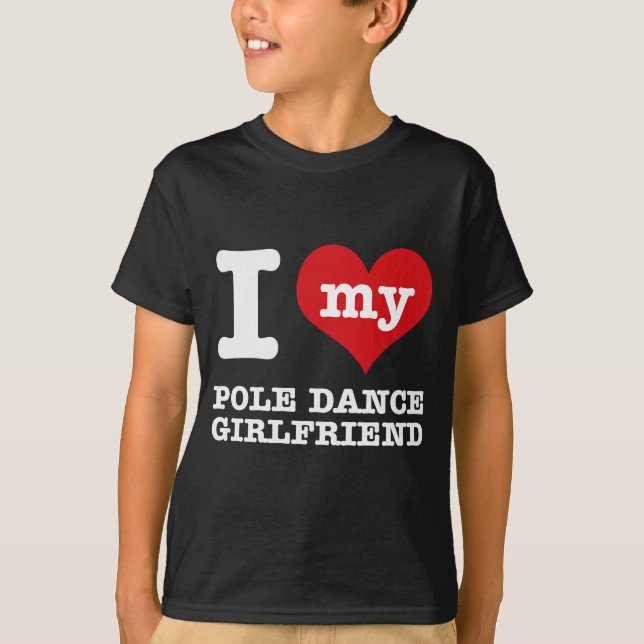 Pfostentanz Freundinentwürfe T-Shirt (Vorderseite)