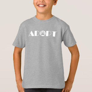 Pfote Hund adoptieren T-Shirt