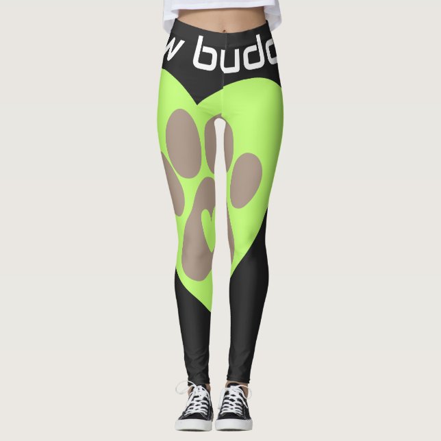 Pfoten Buddy Leggings (Vorderseite)
