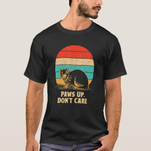 Pfoten hoch, egal Katze Paare Kätzchen Katzenmutte T-Shirt