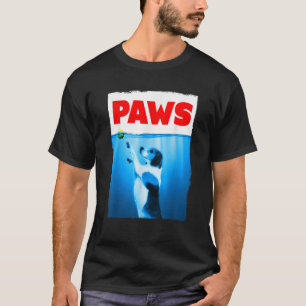 Pfoten-Hund-Parodie-Tennisball T-Shirt