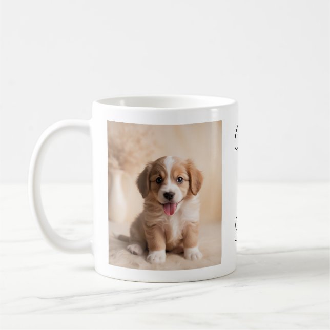 Pfoten in Time Kaffee Tasse (Links)