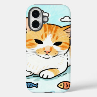 Pfoten & Pfund am Morgen iPhone 16 Hülle