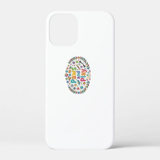 Pfoten und Spielen Case-Mate iPhone Hülle (Rückseite)