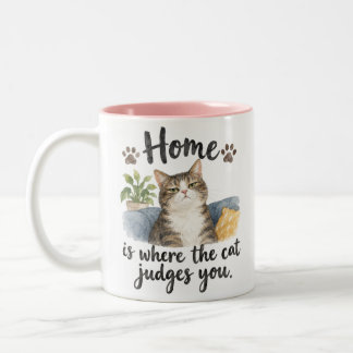 Pfotenabdruck süß zweifarbige tasse