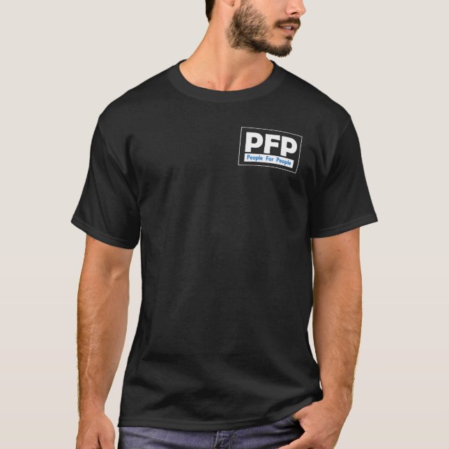 PFP Logo TShirt dans de nombreuses options de coul (Devant)