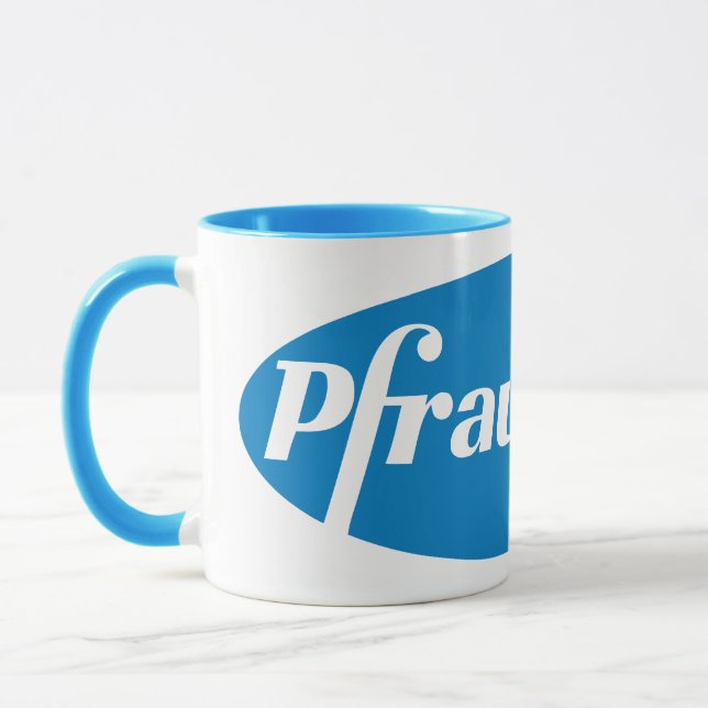 Pfraudster - Pfizer Logo Parody (Classic) Mug (Gauche)