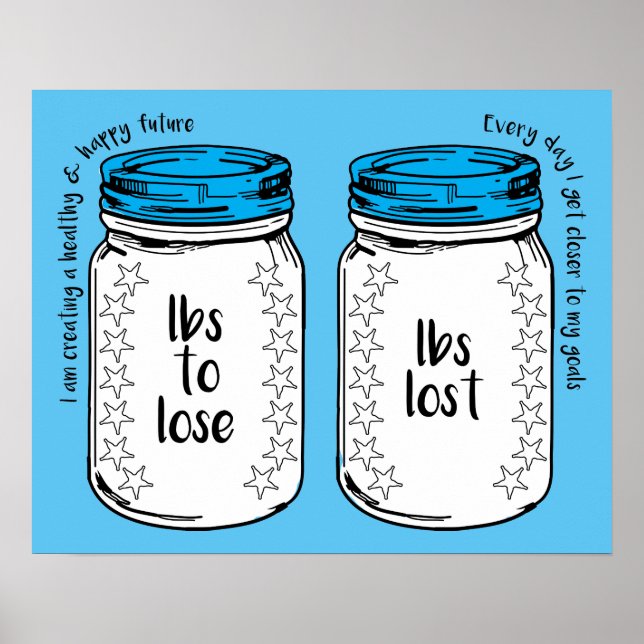 Pfund verlorene Beweglichkeit des Schlankheitsklub Poster (Vorne)