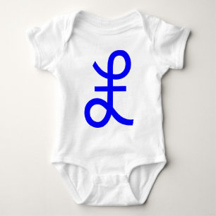 Pfund-Zeichen Baby Strampler