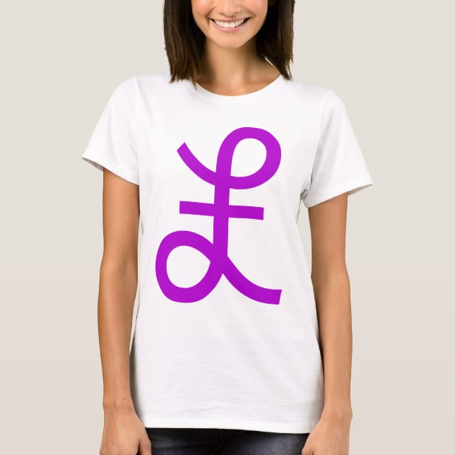 Pfund-Zeichen T-Shirt (Vorderseite)
