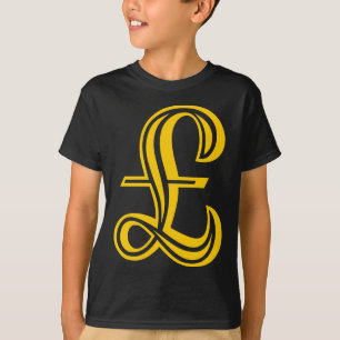 Pfund-Zeichen T-Shirt