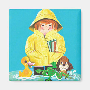 Pfützen des Spaßes Magnet