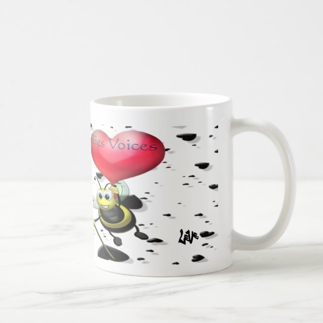 PFV Biene Romantik Kaffeetasse (Rechts)