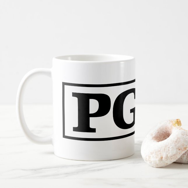 PG-13 KAFFEETASSE (Mit Donut)