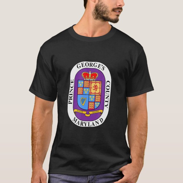 Pg Landkreis Maryland Md Prince George's Landkreis T-Shirt (Vorderseite)