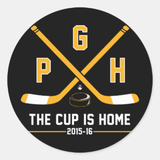 PGH - Der Cup ist Zuhause Runder Aufkleber