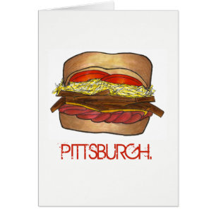 PGH Pittsburgh Pennsylvania Sandwich Coleslaw