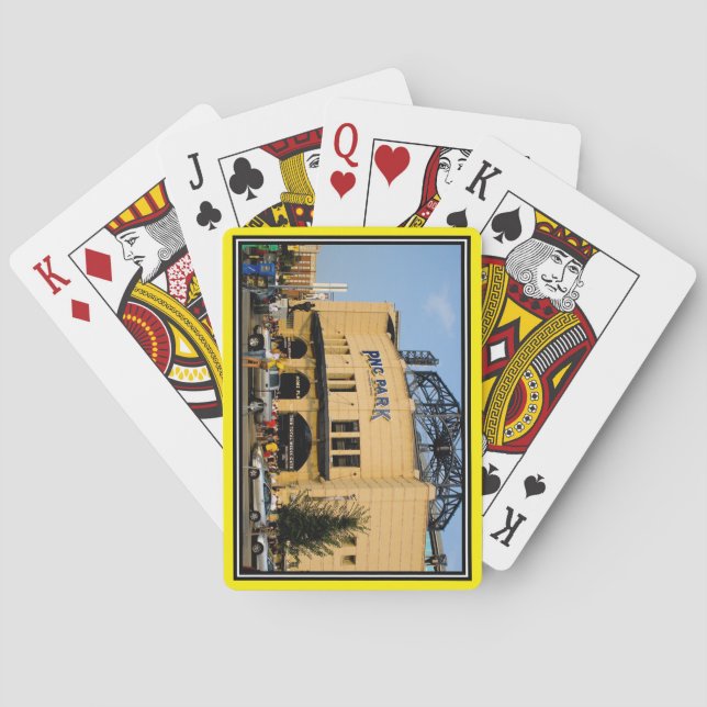 Pgh Playing Cards - Foto PNC Park Eingang Spielkarten (Rückseite)