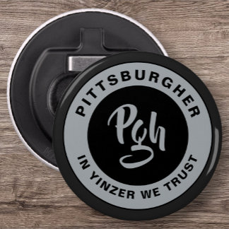 Pgh Yinzer Benutzerdefinierter Praktischer Vintage Flaschenöffner