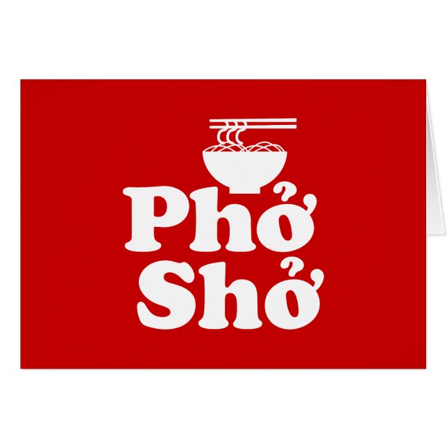 Phở Shở (Vorderseite (Horizontal))