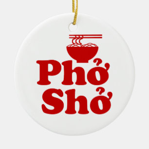 Phở Shở Keramik Ornament