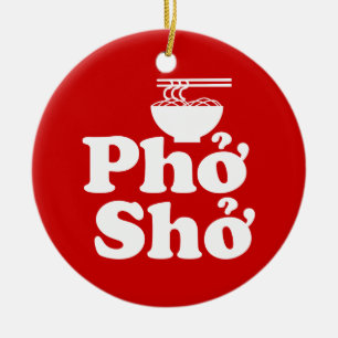 Phở Shở Keramik Ornament
