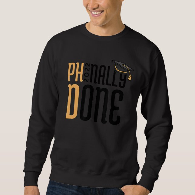 Ph. D Abschluss 3 Sweatshirt (Vorderseite)
