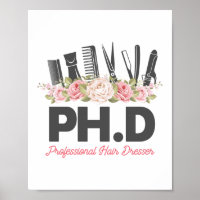 Ph. D Beruflich Hair Dresser Hair Stylist
